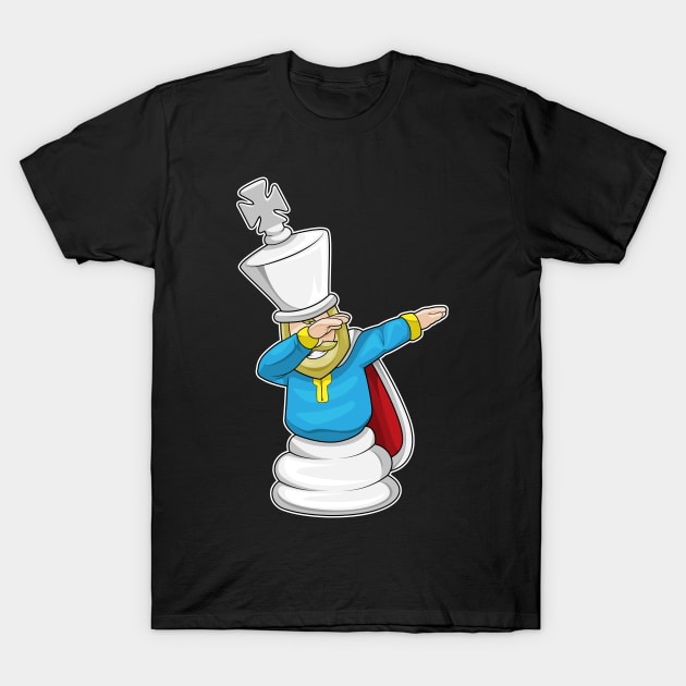 Chess piece King Hip Hop Chess T-Shirt by Markus Schnabel